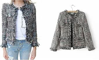 warehouse sparkle tweed jacket