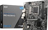MSI PRO H610M-G Micro-ATX Motherboard LGA 1700 DDR5 PCIe 4.0 Gen3 M.2 view 1