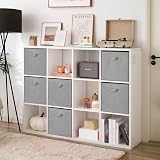 GRANNY SAYS Storage Cube Boxes Pack of 6 33x33x33 cm Grey view 2