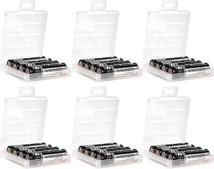 Low/Charged AA Battery Cases