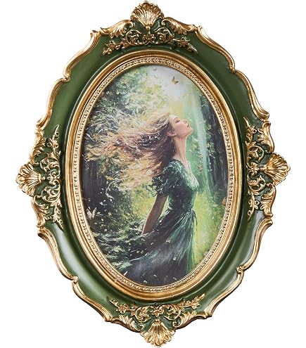 Amazon.com - Daimix Antique Oval Picture Frame 4x6 Bronze Gold