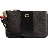 Coach Signature Essential Small Wristlet With Charms