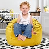 Hobestluk Bean Bag Chairs 2.5FT Bean Bag Chair with Memory Foam Filled & Machine Washable Cover,Beanbag Chair, Small Bean Bag Chairs for Playroom, Living Room, Bedroom