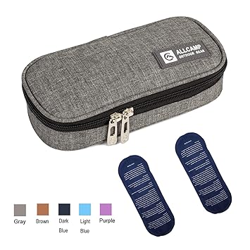 Apollowalker Kühltasche Insulin Tasche für Diabetes Spritzen,Insulininjektion und Medikamente