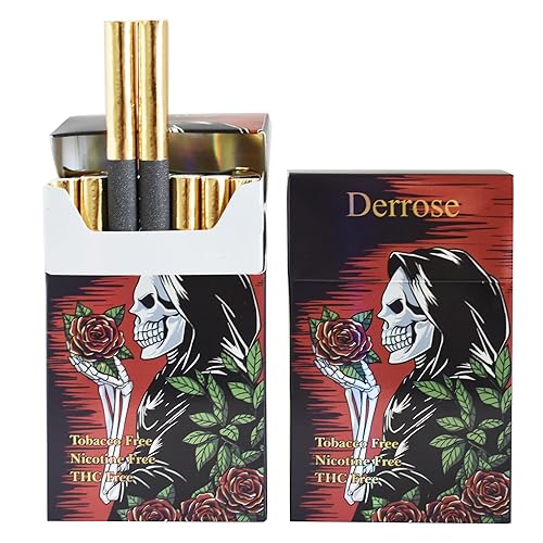 Derrose Herbal Cigarettes Tobacco Free, Nicotine Free, THC Free - Vape Alternative Cigarettes for Quit Smoking - 2 Packs 40 Smokes, Red in Saudi Arabia | Whizz Smokeless Inhalers Derrose Herbal Cigarettes Tobacco Free, Nicotine Free, THC Free - Vape Alternative Cigarettes for Quit Smoking - 2 Packs 40 Smokes, Red in Saudi Arabia | Whizz Smokeless Inhalers