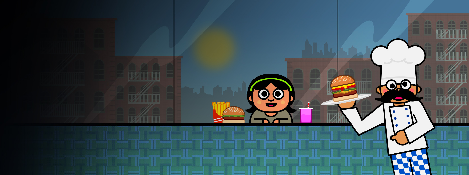 Cooking Chaos Burger Bar for Fire TV