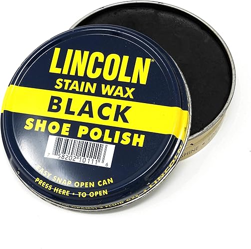Amazon Polaris 新色入荷 全13色 Lincoln シューポリッシュ 天然カルナバワックス使用 靴 ワックス アメリカ製 石油由来成分不使用 ブラック クリーム