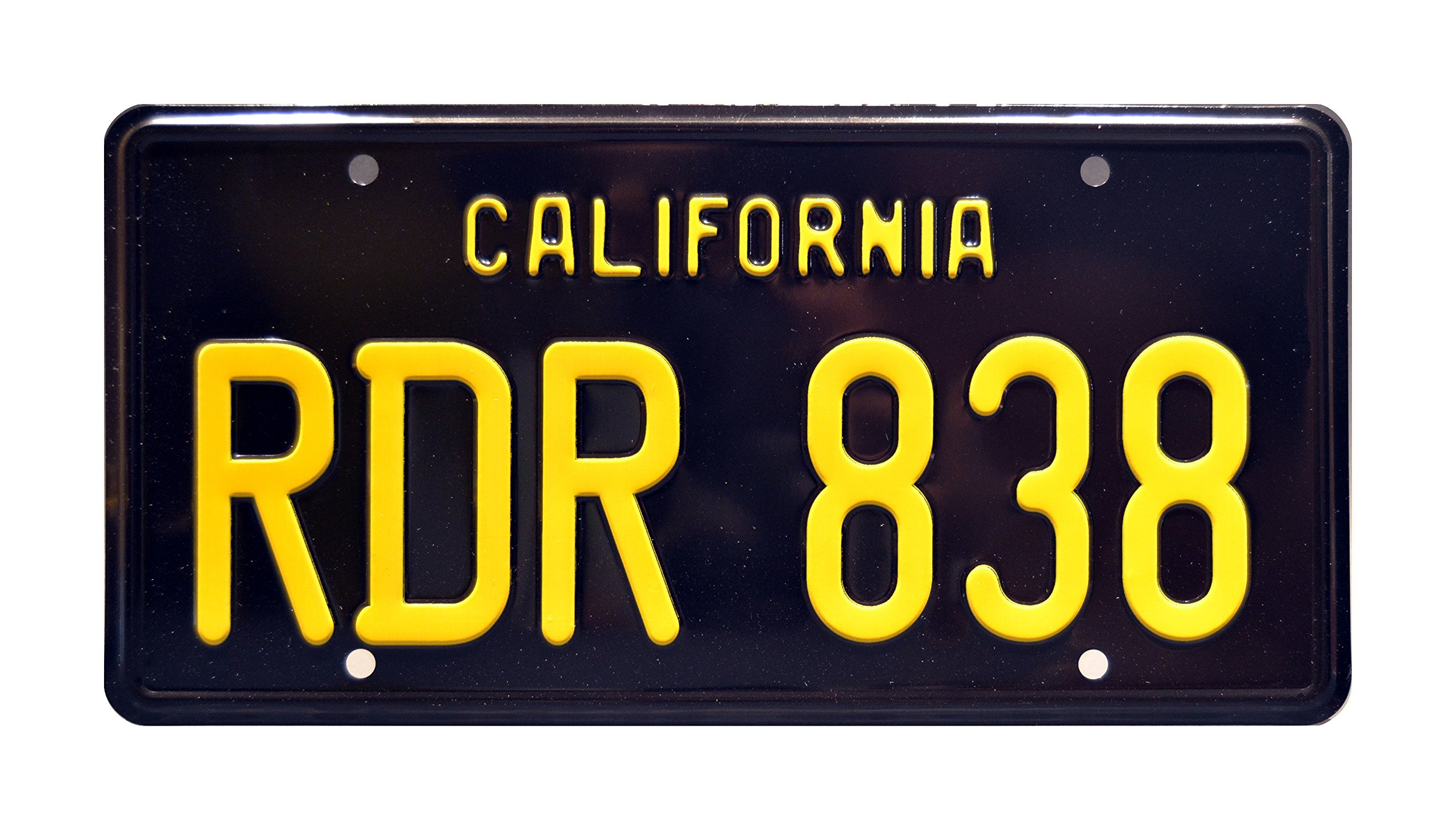 Bullitt | RDR 838 | Metal Stamped License Plate