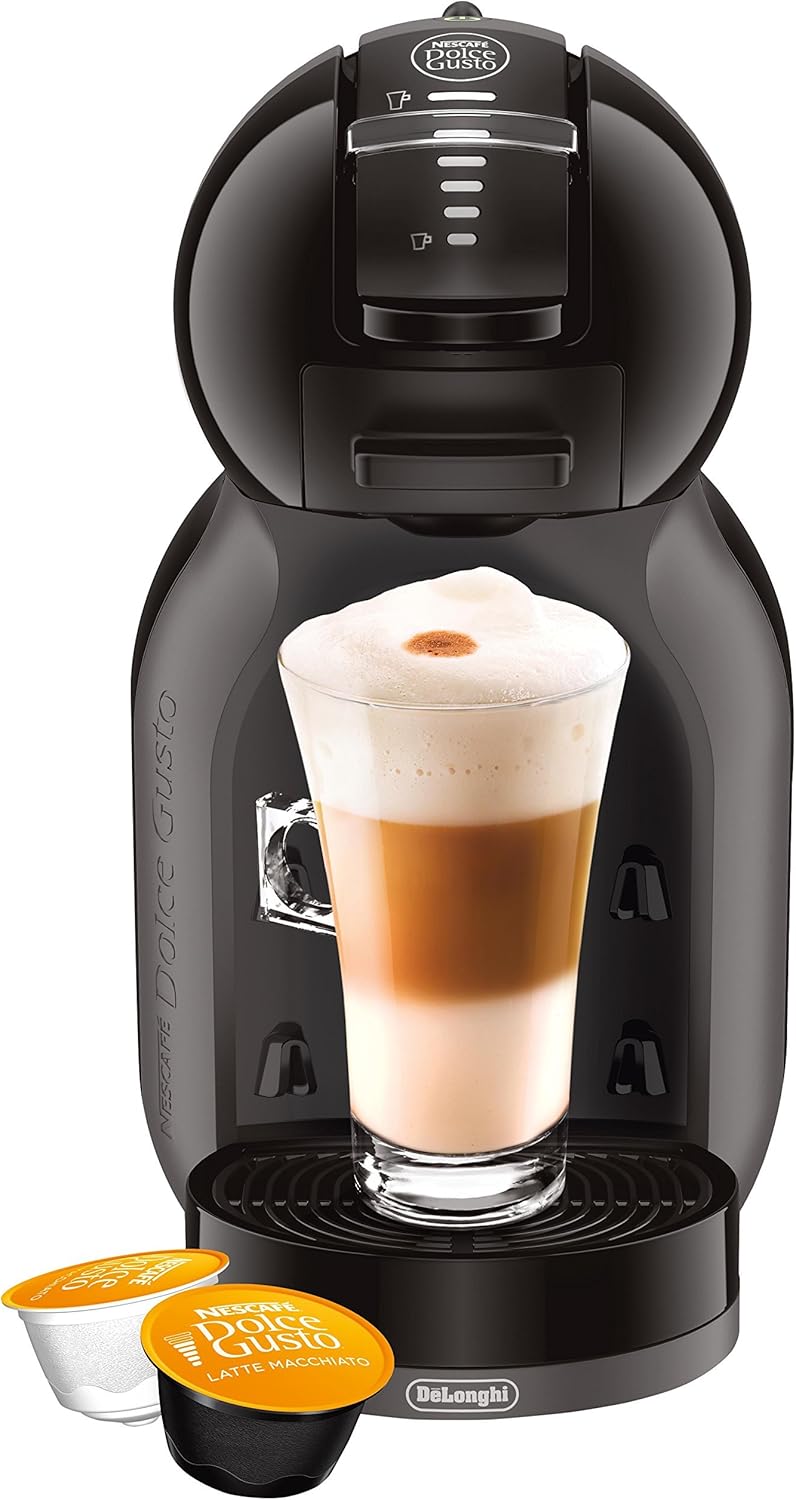 Amazon Com Delonghi America Edg305bg Ex 1 Nescafe Dulce Gusto Mini Me Espresso And Cappuccino Machine Black Kitchen Dining