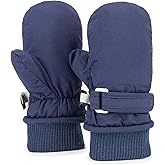 KorhLeoh Toddler-Mittens Kids-Winter-Gloves Lined Fleece Snow-Gloves Ski-Gloves for Little Boys Girls