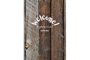 Welcome! Guest Book: For AirBnb, VRBO, Vacation Rentals, Cabins or Log Homes | 369 Guest Entries