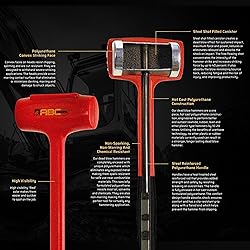 ABC HAMMERS Dead Blow Sledge Hammer - 9
