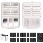 VIKOS Products Filter Unit Rect Set, Replacement Filter &amp; Foam Pump Filter | for PET-KIT Fits EVERSWEET MAX Cordless Water Fountain Filter Replacement for 105 fl oz/3L Automatic Cat Fountain