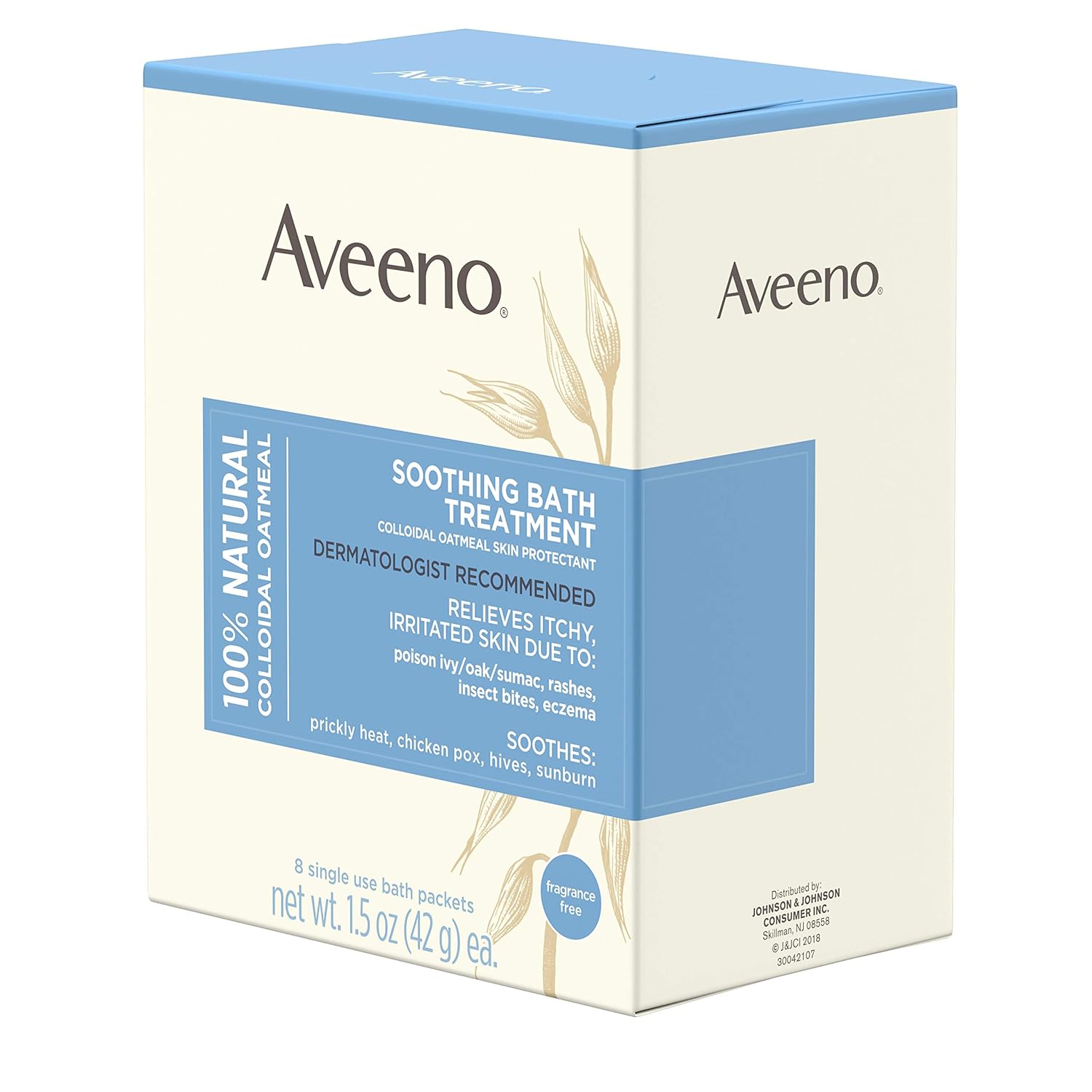 aveeno baby oatmeal bath packets