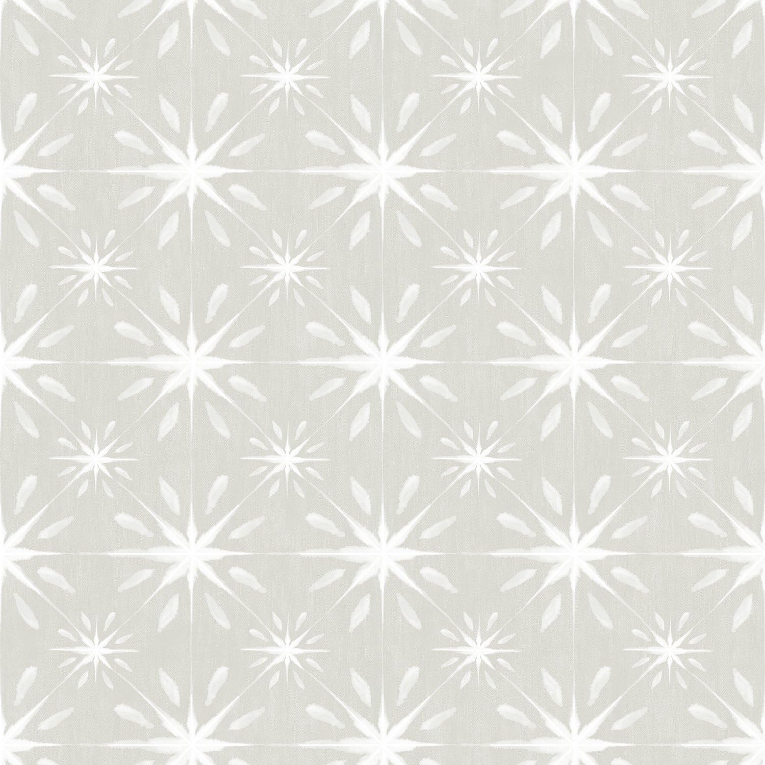 Galerie G56292 Nordic Elements Star Design Wallpaper, Greige, 10m x 53cm
