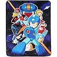 FUN.COM Mega Man Group Shot 60x48 Comfy Throw Blanket - Standard