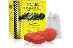 ATINDIREY Snake Repellent Balls for Yard - Powerful Outdoor Protection | Pet & Child Safe | Natural Snake Deterrent for Home, Garden, Camping | Targets Copperhead & Rattlesnakes