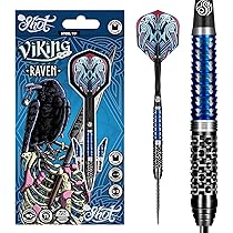 Shot! Darts Viking Raven 90% Tungsten Pro Throwing Darts Steel Tip