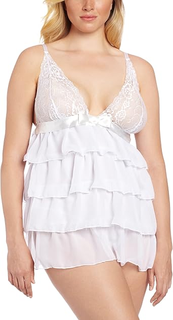 white babydoll nightwear