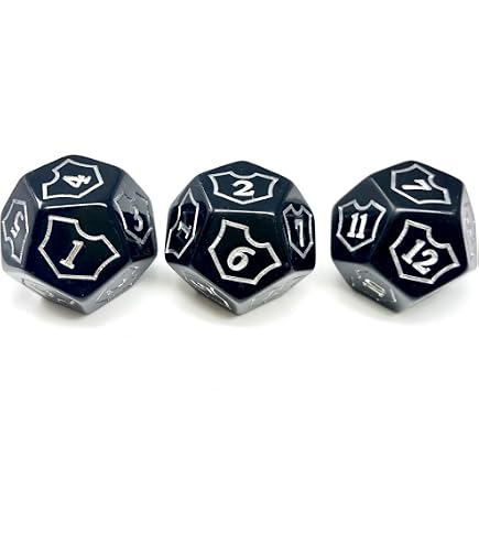 Amazon.com: 8X Planeswalker 1-6 & 7-12 Loyalty Dice for Magic: The
