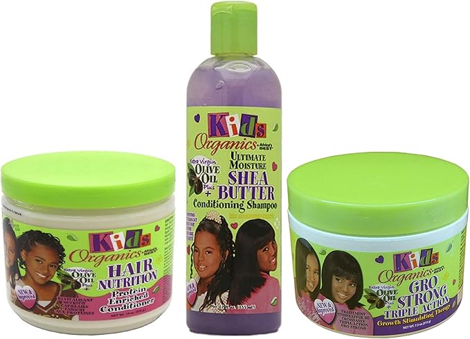 Africa S Best Kids Organic Set Of 3 Ultimate Moisture Shea Butter