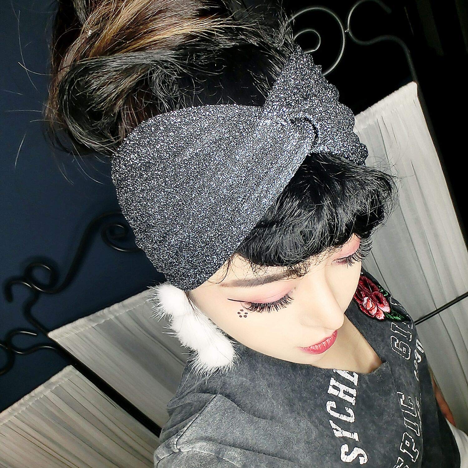 nylon turban headband