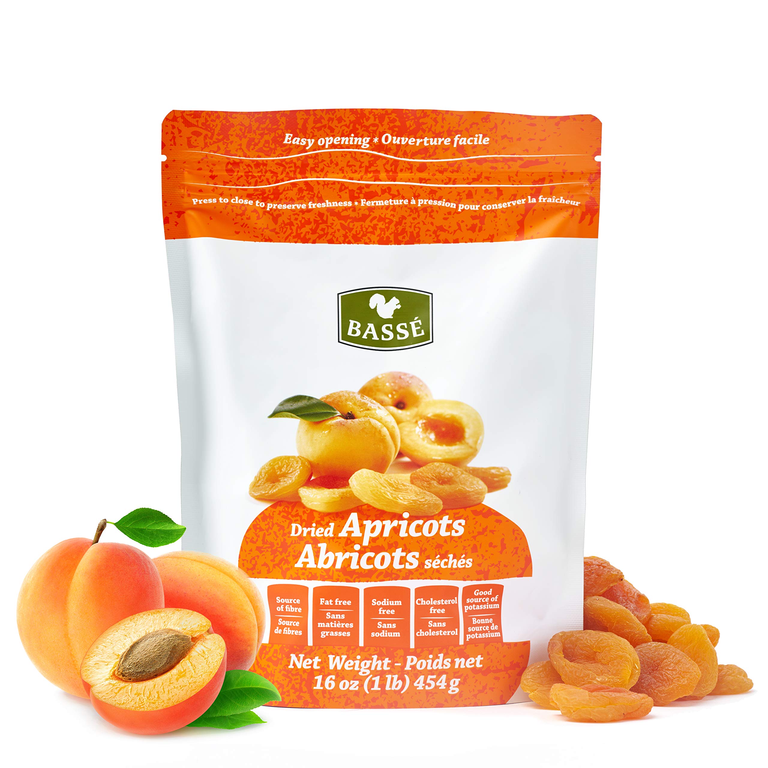 Prunes, 1 Pound Dried Pitted Prunes from Basse Dried Fruits 16 oz Bag of Dried Prunes, Best