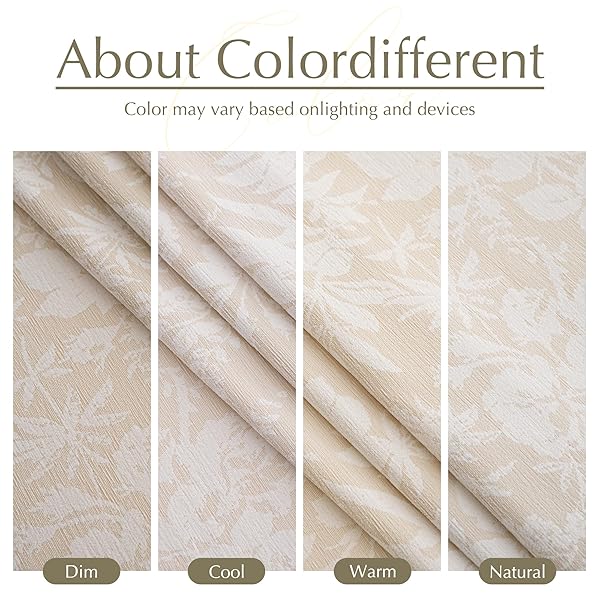 CREAM BEIGE CURTAINS 108 INCH LENGTH 2 PANELS FOR BEDROOM ROD POCKET LIGHT FILTERING TEXTURED DRAPES SOFT AIRY MODERN FARMHOUSE LIVING ROOM DECORATIVE WINDOW DRAPES MORANDI DECOR 52X108 9TF THIN BEIGE