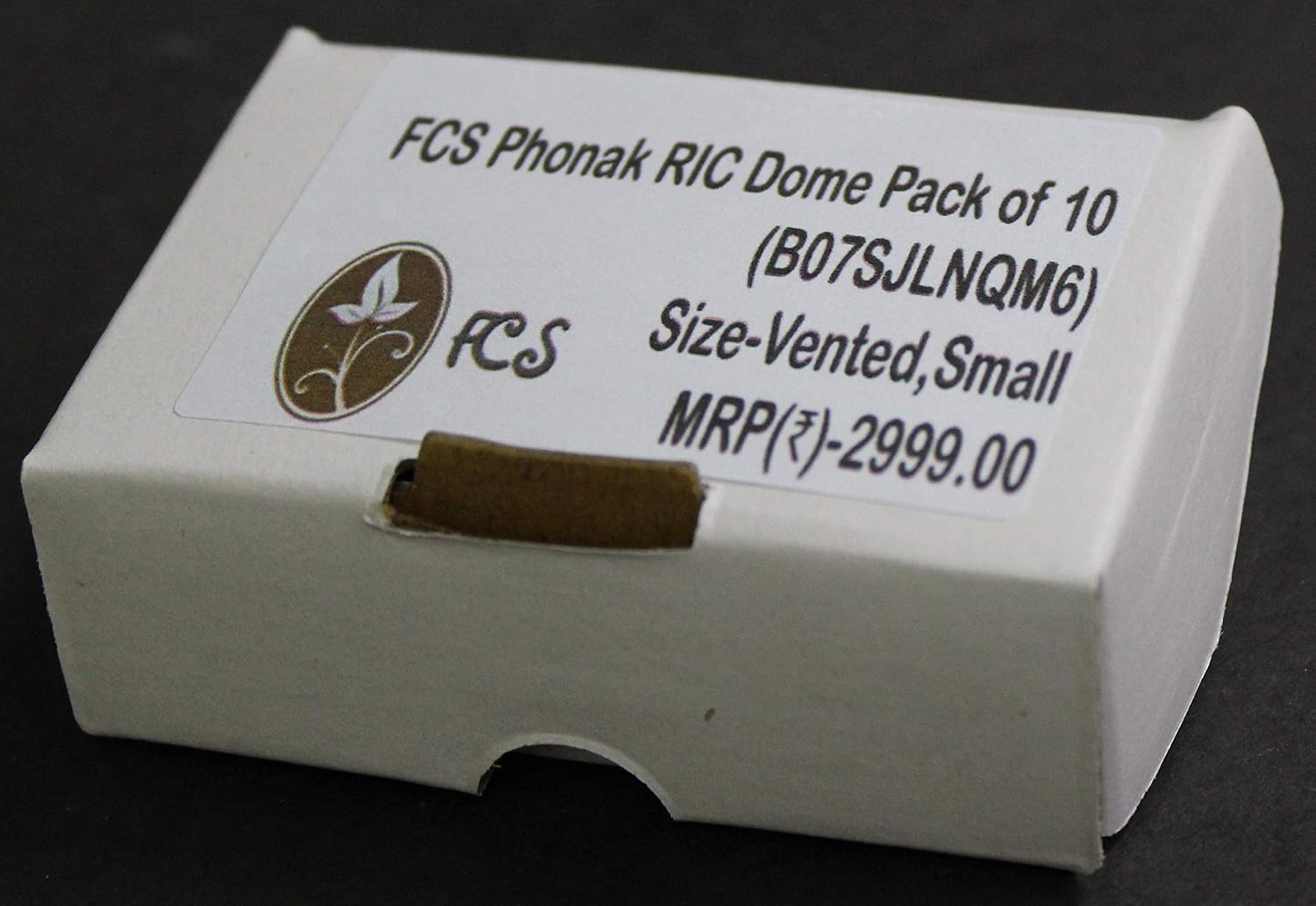 FCS RIC Domes for Phonak Audeo Marvel M-30/50/70/90 RIC (Vented, Small) - Image 5