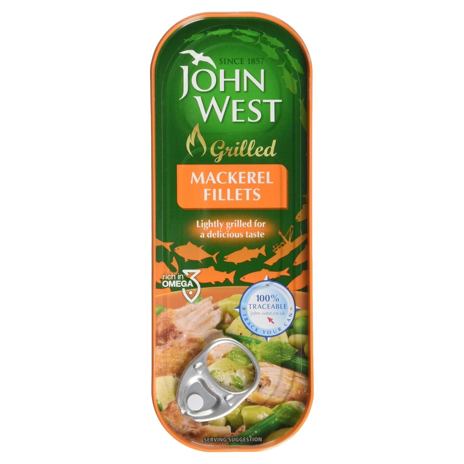 John West Grilled Mackerel Fillets 110g Amazon.co.uk Prime Pantry