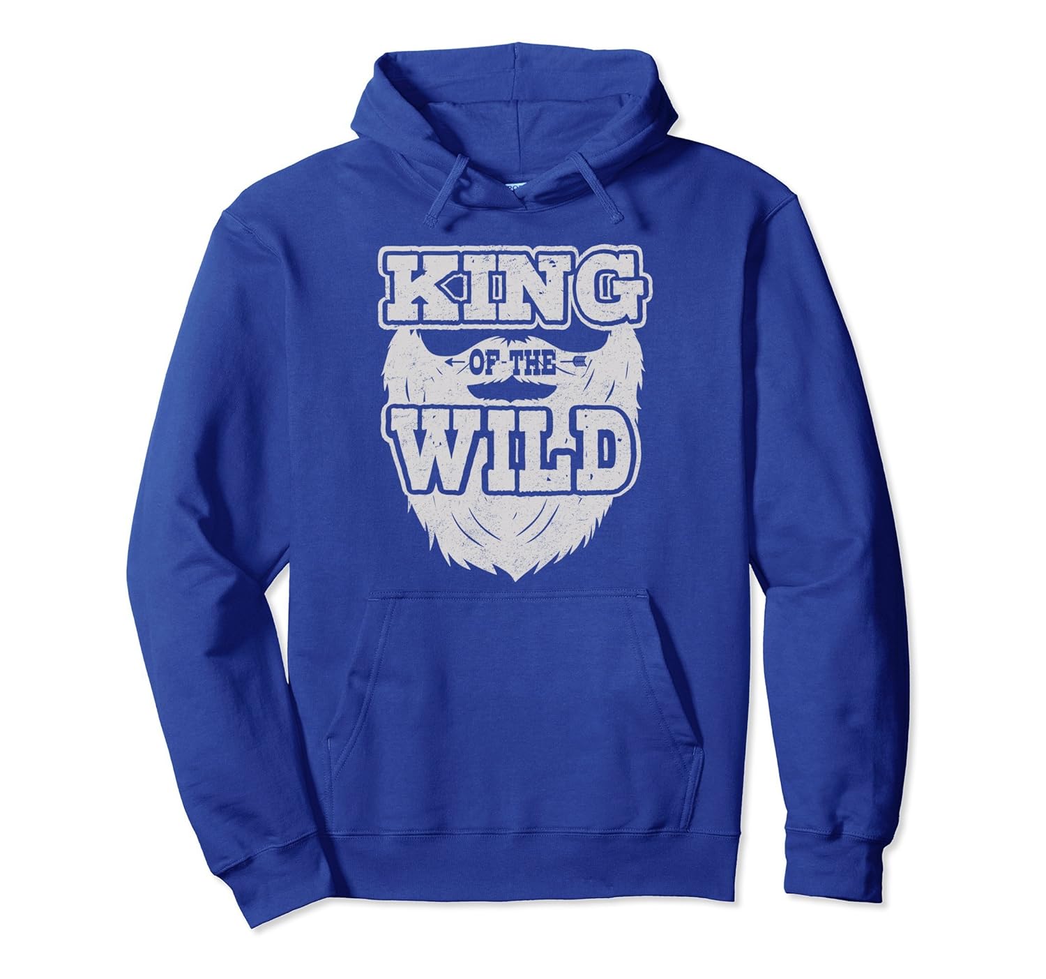 Bearded Dad King Of The Wild One Shirt Father's Day Hoodie-anz