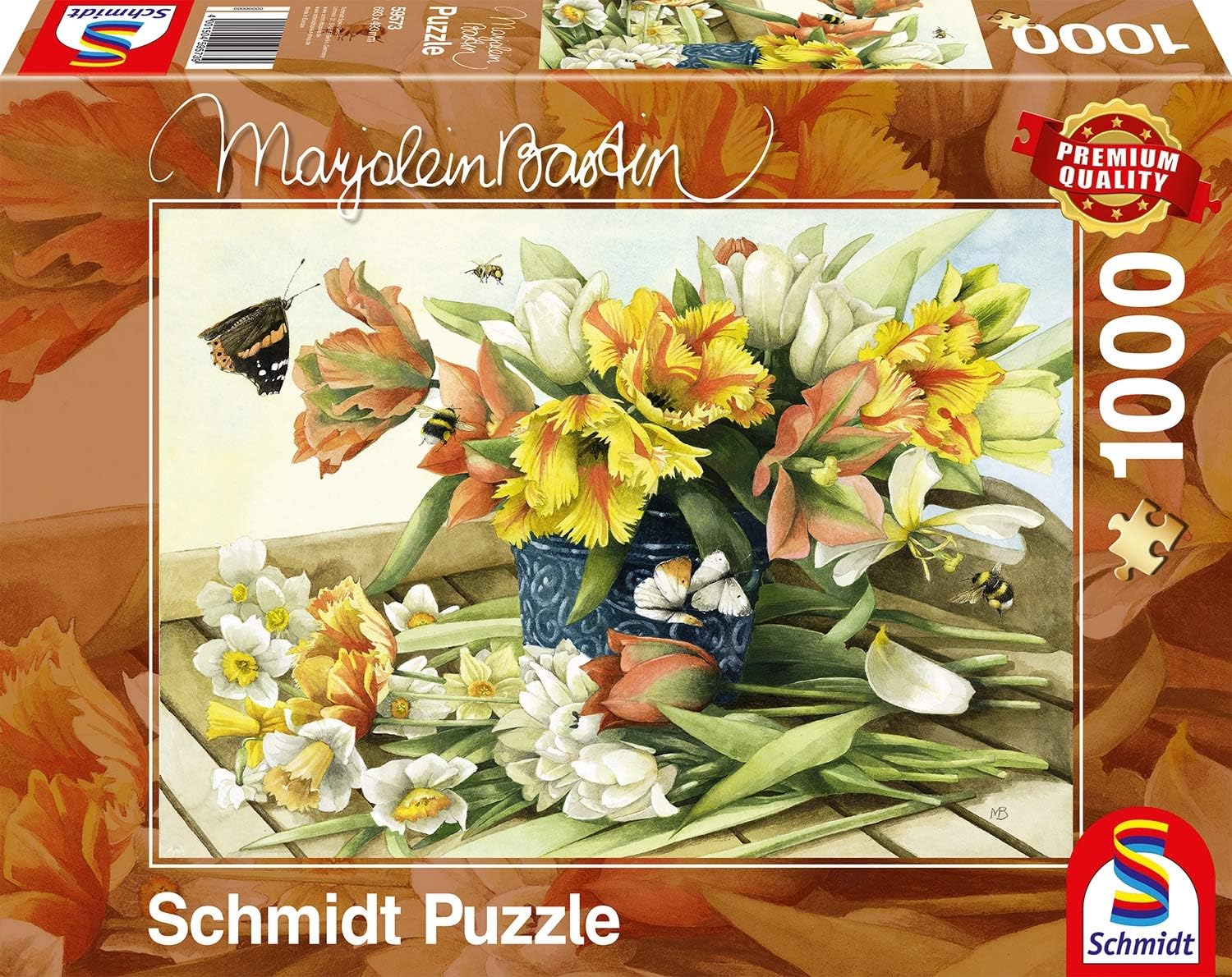 Schmidt Marjolein Bastin Spring Blossoms Premium Quality Jigsaw Puzzle (1000 pieces)