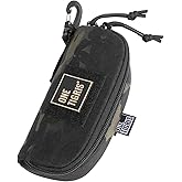 OneTigris Eyeglasses Hard Case Tactical Molle Zipper Sunglasses Carrying Case 1000D Nylon with Clip