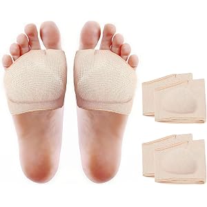 2 Pairs Metatarsal Pads for Morton's Neuroma & Metatarsalgia - Women & Men