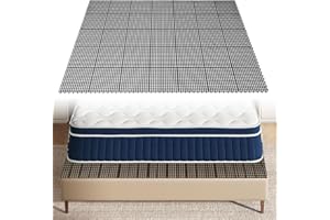 Venussar Plastic Ventilated Mattress Underlay Pad, 83" L x 59" W Modular Design, Plastic Mattress Underlay for RV Boat Campe(Queen Size)