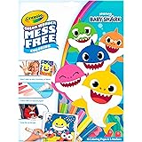 Crayola Baby Shark Wonder Pages, Mess Free Coloring, Gift for Kids, 1 Count(Pack of 1)