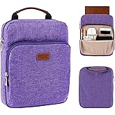 Aplufine Book Sleeve with Zipper, Book Pouch 11" X 9", Book Protector Pouch, Book Sleeve for Book Lovers, Book Cover, Book Ca