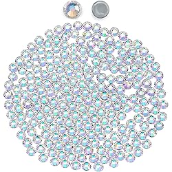 Flatback Hotfix Rhinestones Glass Round Crystals