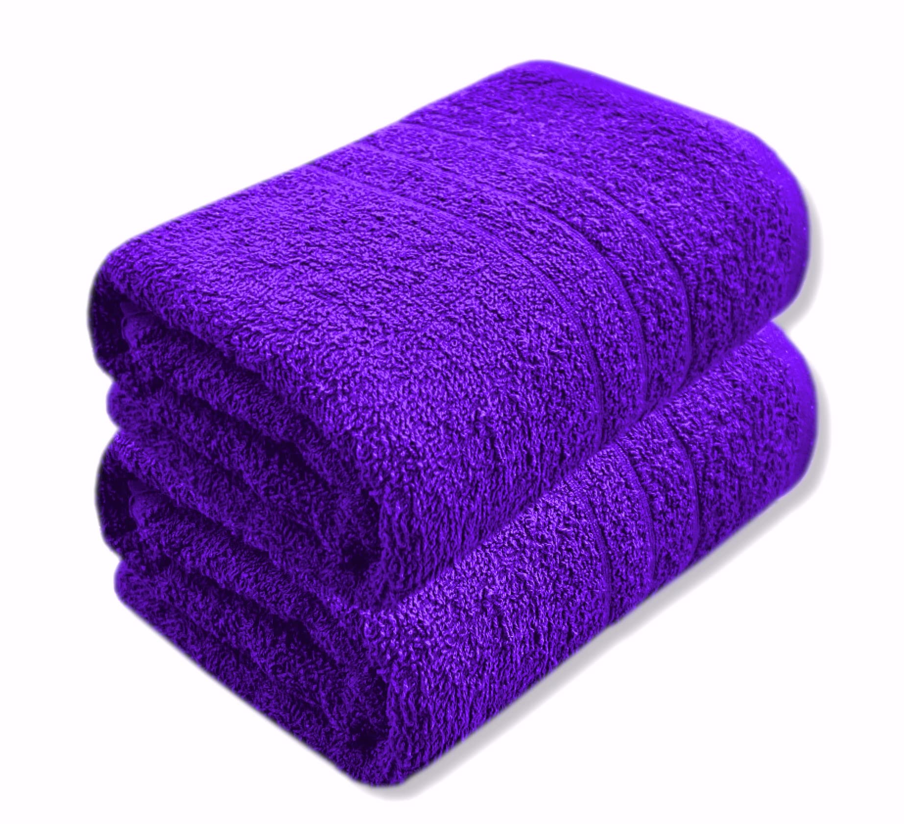 A & B TRADERS Bath Sheets Big Size Large Jumbo Towels Pure Egyptian Cotton Quick Dry Soft Bathroom Towels (Bath Sheet, Purple)