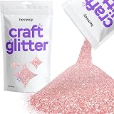 Hemway Light Rose Gold Glitter Ultrafine 100g Craft Resin Cosmetic view 1