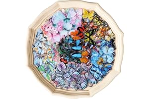 Knaid Butterfly Dragonfly Insects Stickers Set (240 Pieces) - PET Transparent Waterproof Decorative Decals for Scrapbook DIY Crafts Album Bullet Journal Planner Water Bottles Phone Cases Laptops