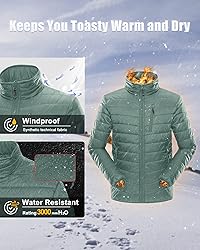 33,000ft Men's Lightweight Packable Insulated