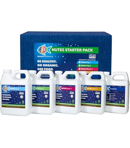 Additivo Autopot Kit Fertilizzanti BioTabs 100% Organici - Starter Box Per Coltivazione AutoPot, 5-10 Piante Kit Coltivazione Biologica - 5