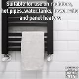 Pro-Kleen Radiator Enamel Paint Black Matt 400ml Heat Resistant 100C view 6