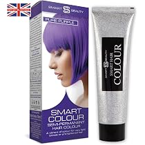Amazon.com : Smart Beauty Purple Hair Dye Semi Permanent, Bright ...