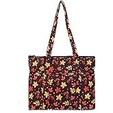 EGFAS Quilted Small Tote, Lightweight Fabric Handbag Purse