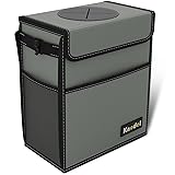KNODEL Car Trash Can, Waterproof Car Garbage