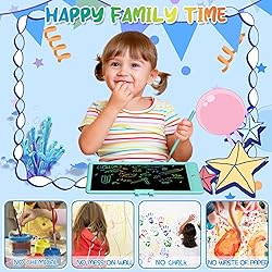PYTTUR LCD Writing Tablet for Kids 10 Inch Colorful