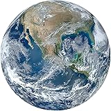 Meryi Earth Round Jigsaw Puzzles for Adults 1000 Piece, Adult Children Intellective Educational Toy DIY Collectibles Modern H