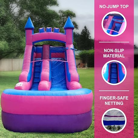 Inflatable Pool Stakes Mua Inflatable Water Slide for Kids & Toddlers with Inflatable Pool ...
